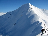 SALITA AL PASSO SAN MARCO con le pelli il 5 gennaio 2011  - FOTOGALLERY